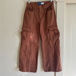 Girls Old Navy brown Cargo Pants